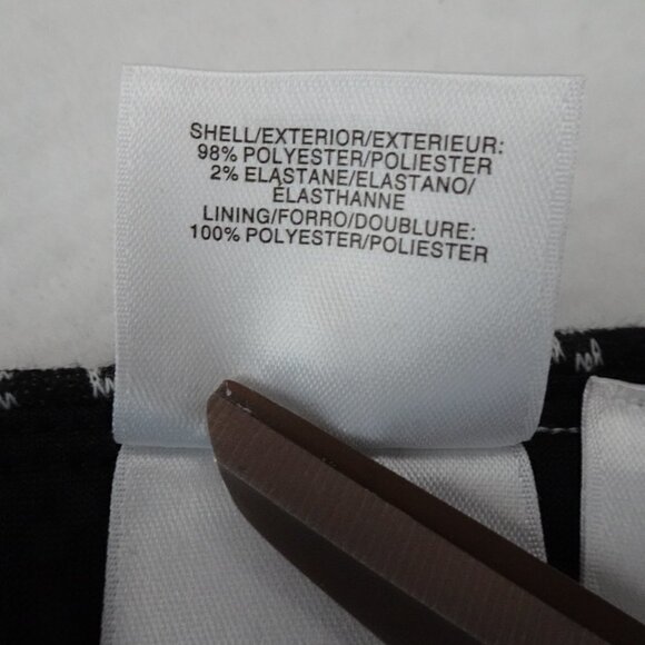 Kasper Pencil Skirt Women's Plus Size 3X Black White Stripe Professional Career - Picture 8 of 9